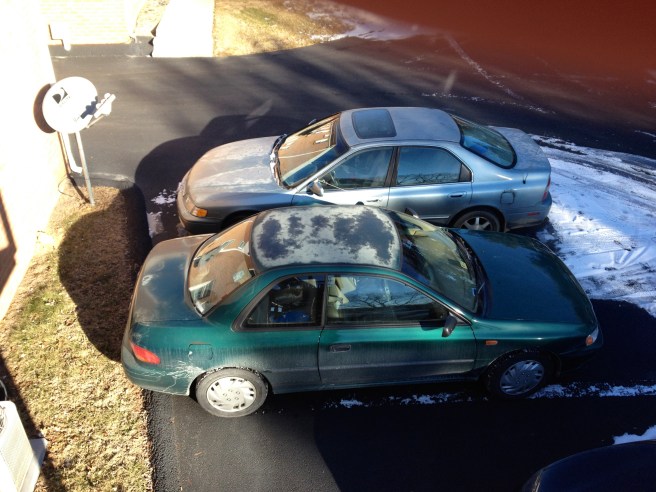 Clearly she needs new paint (and a bath)...